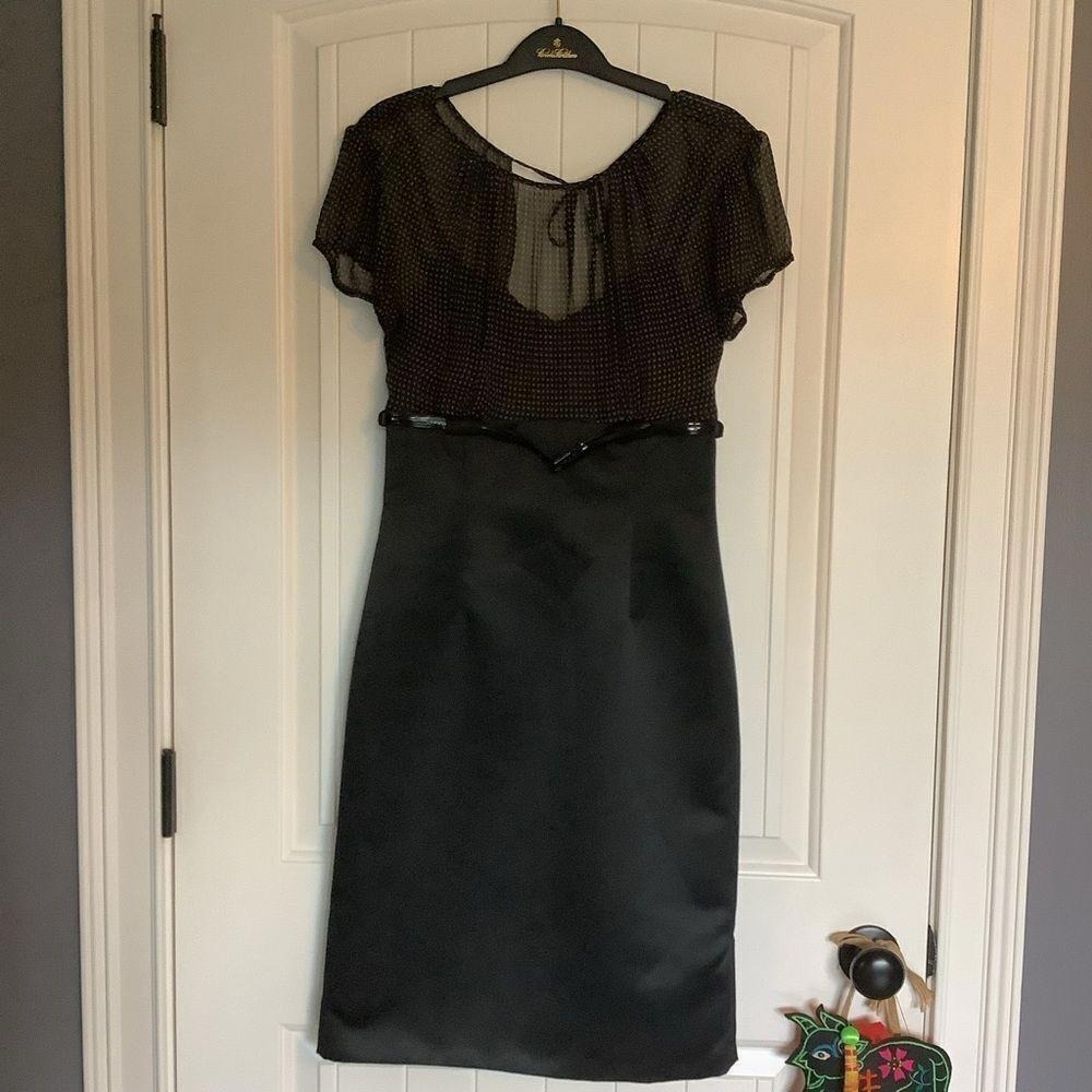 Tahari‎ Silk Bodice Dress